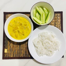 ขนมจีนน้ำยากุ้ง by ครัวเด็กใต้