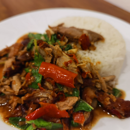 ข้าวกระเพราเป็ด