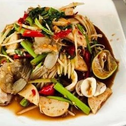 ตำทะเลหมูยอ