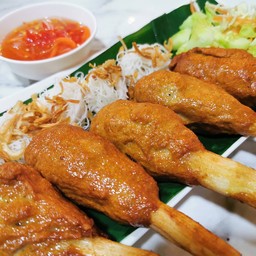 กุ้งพันอ้อย ชุดใหญ่(5ไม้)