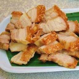 หมูกรอบทอด