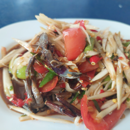 ตำปูปลาร้านัวๆ