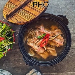 เฝอหมูสันคอสไลด์