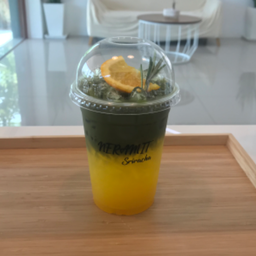 มัทฉะส้มโซดา