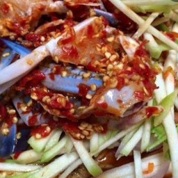 ยำมะม่วงปูม้า