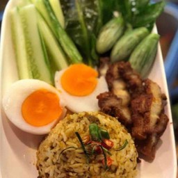 น้ำพริกกะปิ ผักสด