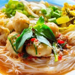 ขนมจีน-น้ำยา เทศบาลปากเกร็ด ซอยรถดับเพลิง ปากเกร็ด(9)