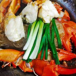 ปูไข่อบวุ้นเส้น