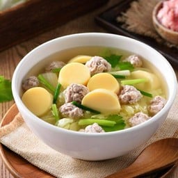 ต้มจีดเตาหุ้หมูสับ