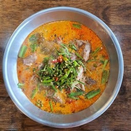 DSET หม้อไฟต้มยำ(หมูตุ๋น)+ข้าว1