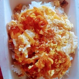 ไชโป๊ะผัดไข่+ราดข้าว