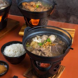 DSET ขุนพล X เนื้อ(หม้อดำ)+ข้าว1