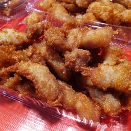 TK หมูทอดกระเทียมพริกไทย -  ตลาดโต้รุ่งรื่นรมย์