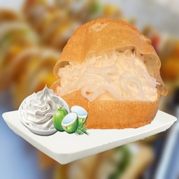 ขนมถังทอง ไส้ครีมมะพร้าว