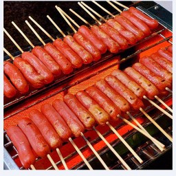 เซตไส้กรอกแดงทอด ( ไส้กรอกจู๋หมา ) 50 ไม้