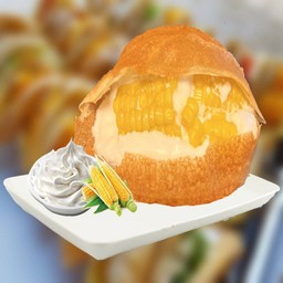 ขนมถังทอง ไส้ครีมข้าวโพด