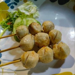 หมูย่างเเจ่ว&ไส้อ่อนย่างเเจ่ว