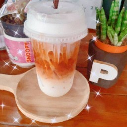 ชาไทยนมสดล้วนไม่คอฟ