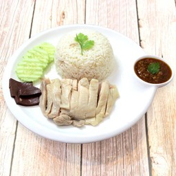 ข้าวมันไก่ต้ม