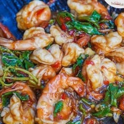 กะเพากุ้ง