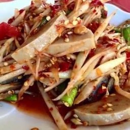 ตำหมูยอ