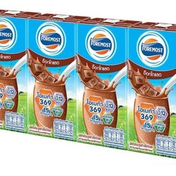 นมโอเมก้า 369 รสช็อคโกแลต 4กล่อง 180มล.