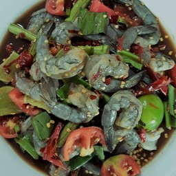 เกาหลากุ้งสด