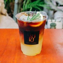 YUZU SPARKLING ESPRESSO กาแฟยูสุ