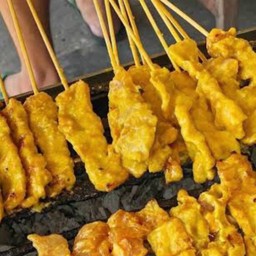 หมูสะเต๊ะน้องเจ้าคุณ&ขนมปังปิ้ง สาย.7