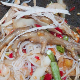 ตำซั่วขาไก่หมูฉีดหอมเด็ดสุดๆขายดีมากๆเมนูนี้