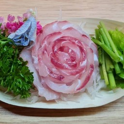ปลาไทยท้องถิ่น ซาชิมิ