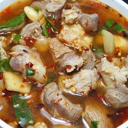 ต้มแซ่บเนื้อวัว รสอีสาน