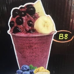 เบอร์รี่+กล้วยหอม-ปั่น