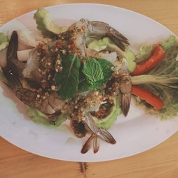 กุ้งแช่น้ำปลา