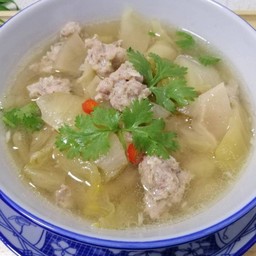 ต้มจืดผักกาดดองหมูสับ