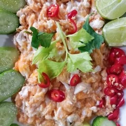 ไข่ฅนข้นๆนัวๆ (ราดข้าว)