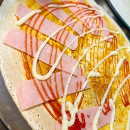 พริกเผา + แฮม