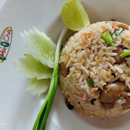 ข้าวผัดไก่อบซอส