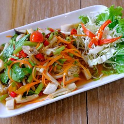 ยำเห็ดรวม