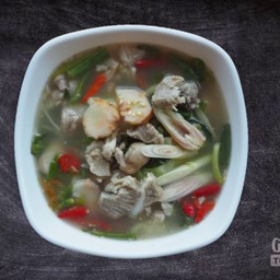 ต้มแซ่บซี่โครงอ่อน(ชาม)