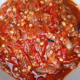 ตำแจ่วพริกสด