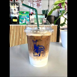 ลาเต้ เย็น สูตรนมสด