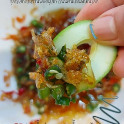 น้ำปลาหวานน้ำตาลอ้อย + มะม่วงเบา ขนาดกลาง