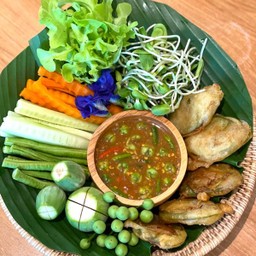 น้ำพริกกะปิ Spicy Shrimp Paste Dip