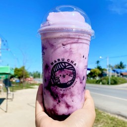 บลูเบอรี่นมสดปั่น