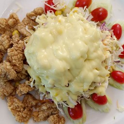 สลัดไก่ป๊อป