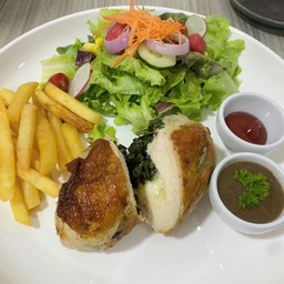 Chicken Stuffed Spinch