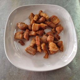 หมูสามชั้นทอดเกลือ