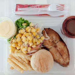 สเต็กปลาอินทรีย์