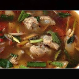 ต้มแซ่บกระดูกอ่อนหมู
